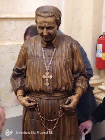 Figura św. Urszuli w Petersburgu